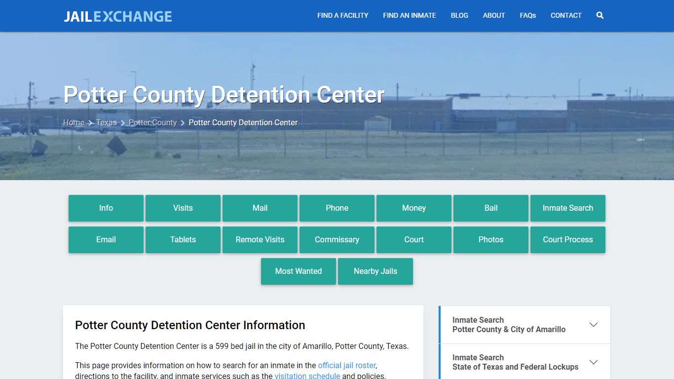 Potter County Detention Center - Jail Exchange